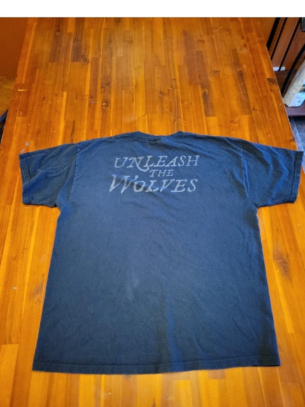 Machine Head "Unleash The Wolves" T Shirt, XL Nice Pre-owned Condition - Picture 3 of 6